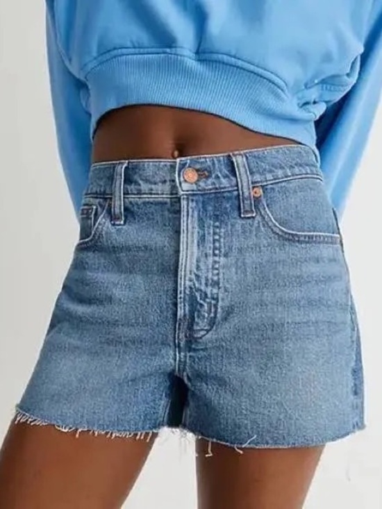 Madewell Pants - Madewell The Perfect Jean Short Size 27